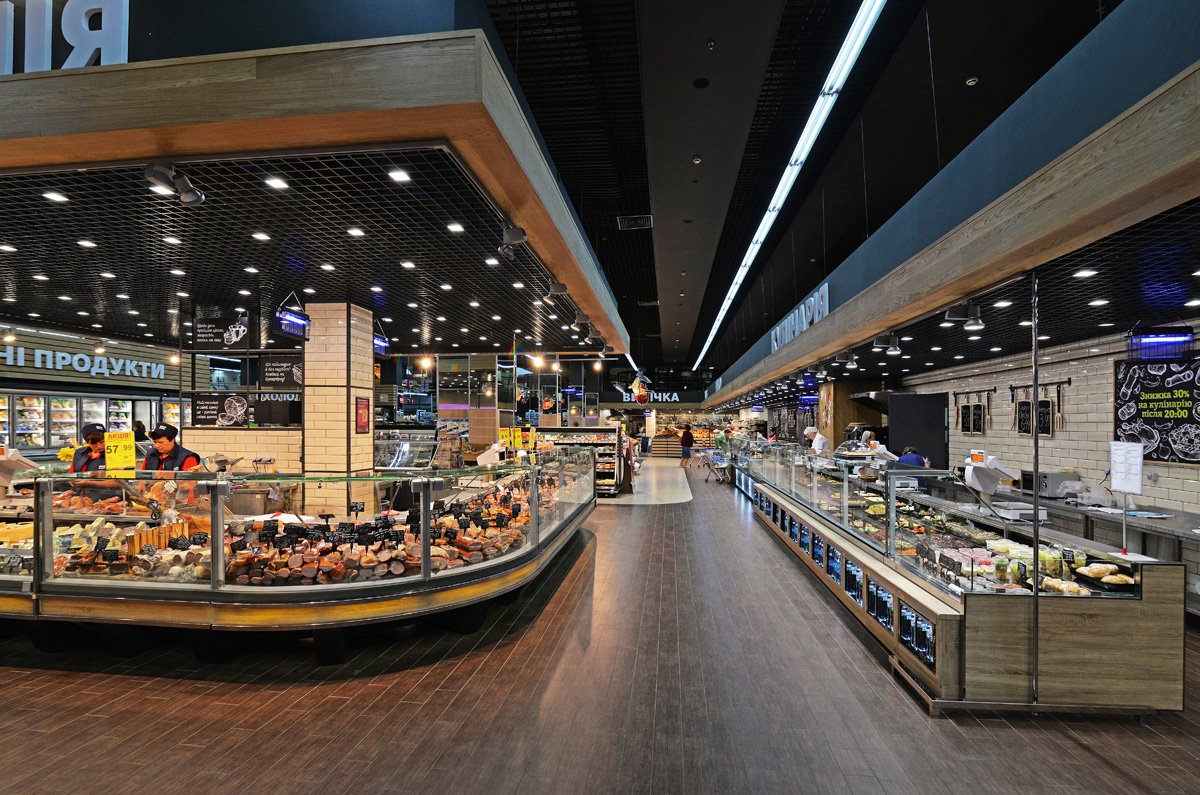 Sypermarket EKO-MARKET, Kiev, Ukraine