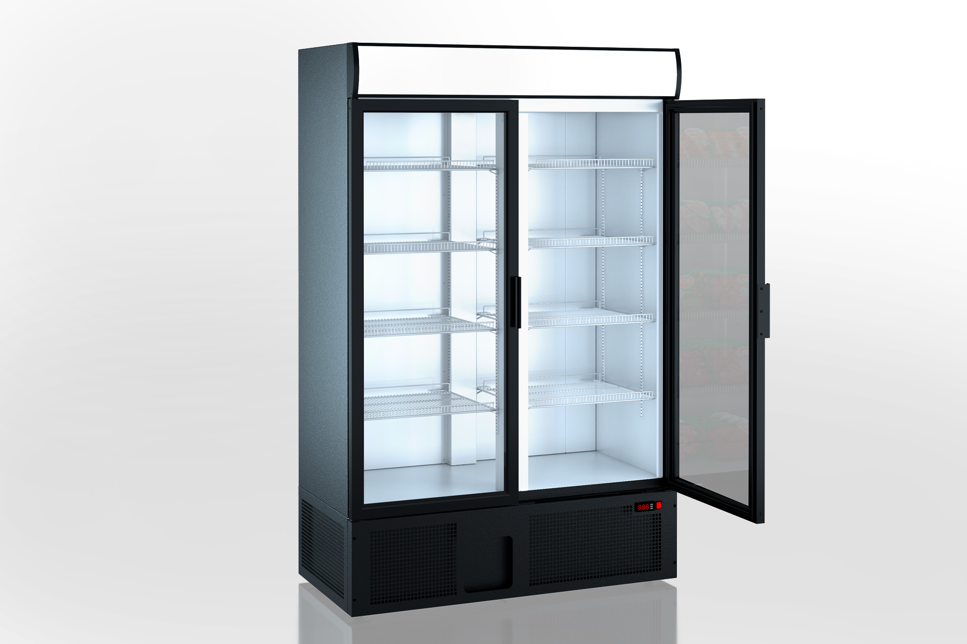 Холодильні шафи Kansas A1SG 065 MT/HT 2HD 210-D1000 A-132