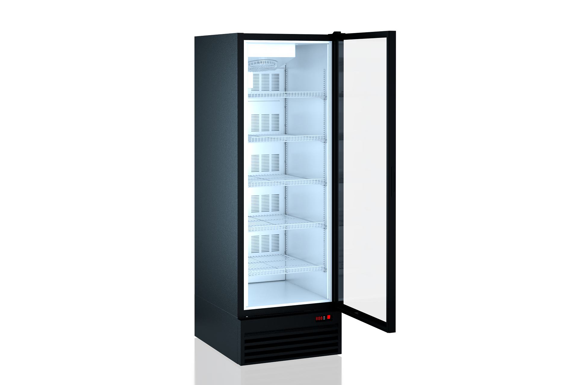 Холодильні шафи Kansas A1SG 087 LT 1HD 210-D700A-069 (з дверима Teknodor)