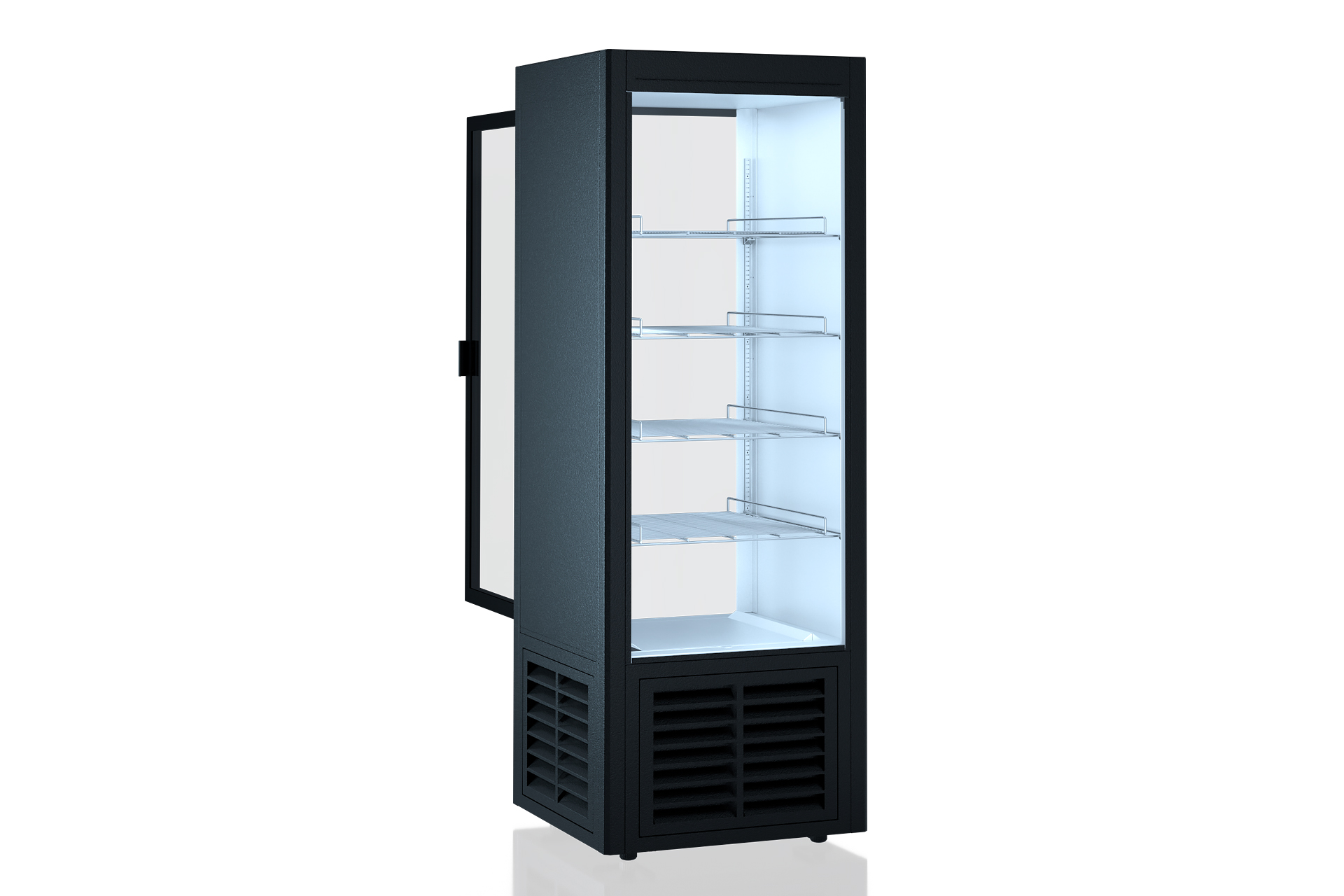 Холодильні шафи Kansas А2SG 070 HT 1HD 210-D600A-070 (вид з боку покупця)