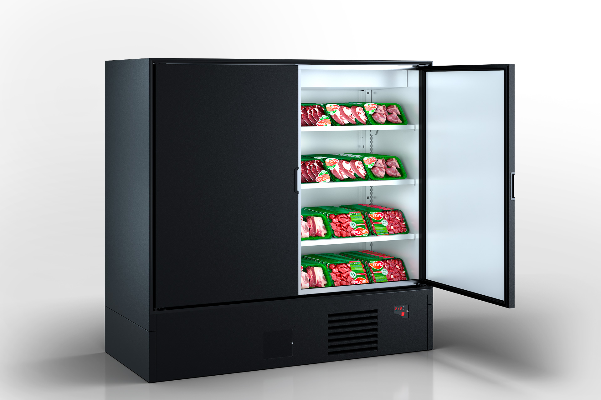 Холодильные шкафы  Kansas AZG 080 HT/MT 2HD 190-D1800A-185
