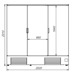 Kühlschränke Kansas AZG 076 LT 3HD 200-D1650-200