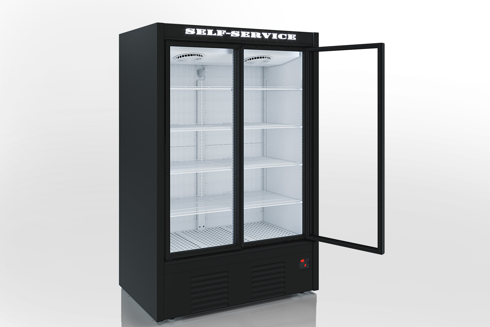 Холодильные шкафы Kansas A1 SG 080 LT 2HD 205-D1200A-137