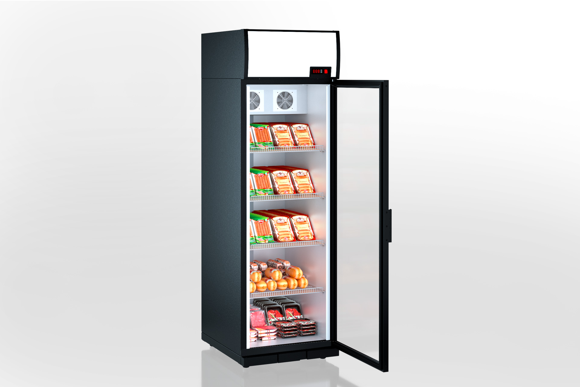 Холодильные шкафы Kansas VА1SG 065 MT/HT 1HD 210-D500A-065