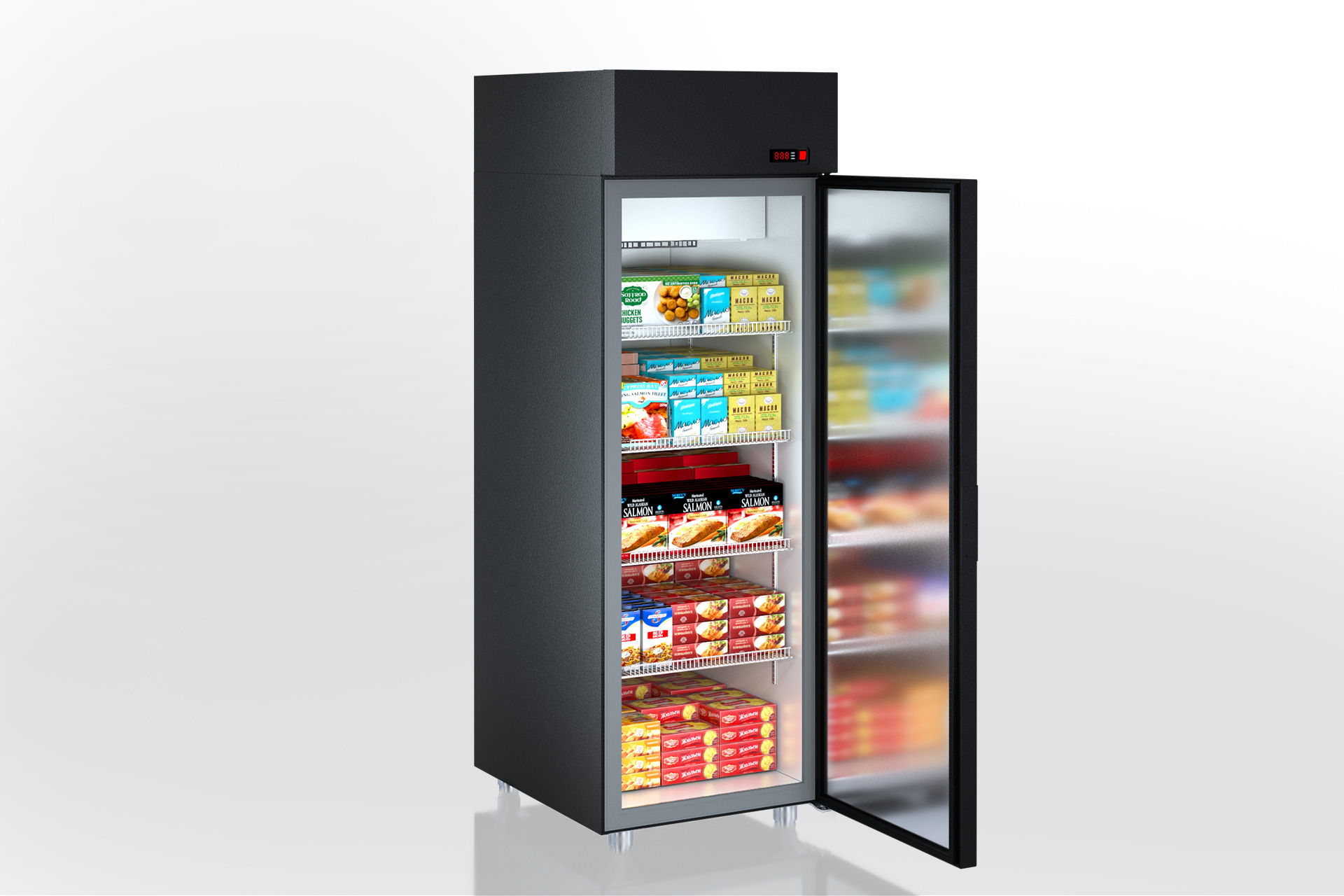 Холодильный шкаф для замороженных продуктов Kansas VАZG 089 LT 1HD 213-D700A-069