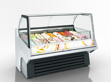 Specialized counter for soft-serve ice-cream sales Tennessee AC 110 ice cream PS 172-DLA