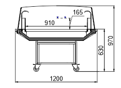 Promotional merchandisers Virginia AK 120 deli self 097-DLA Promotional merchandisers Virginia AK 120 deli self 097-DLA