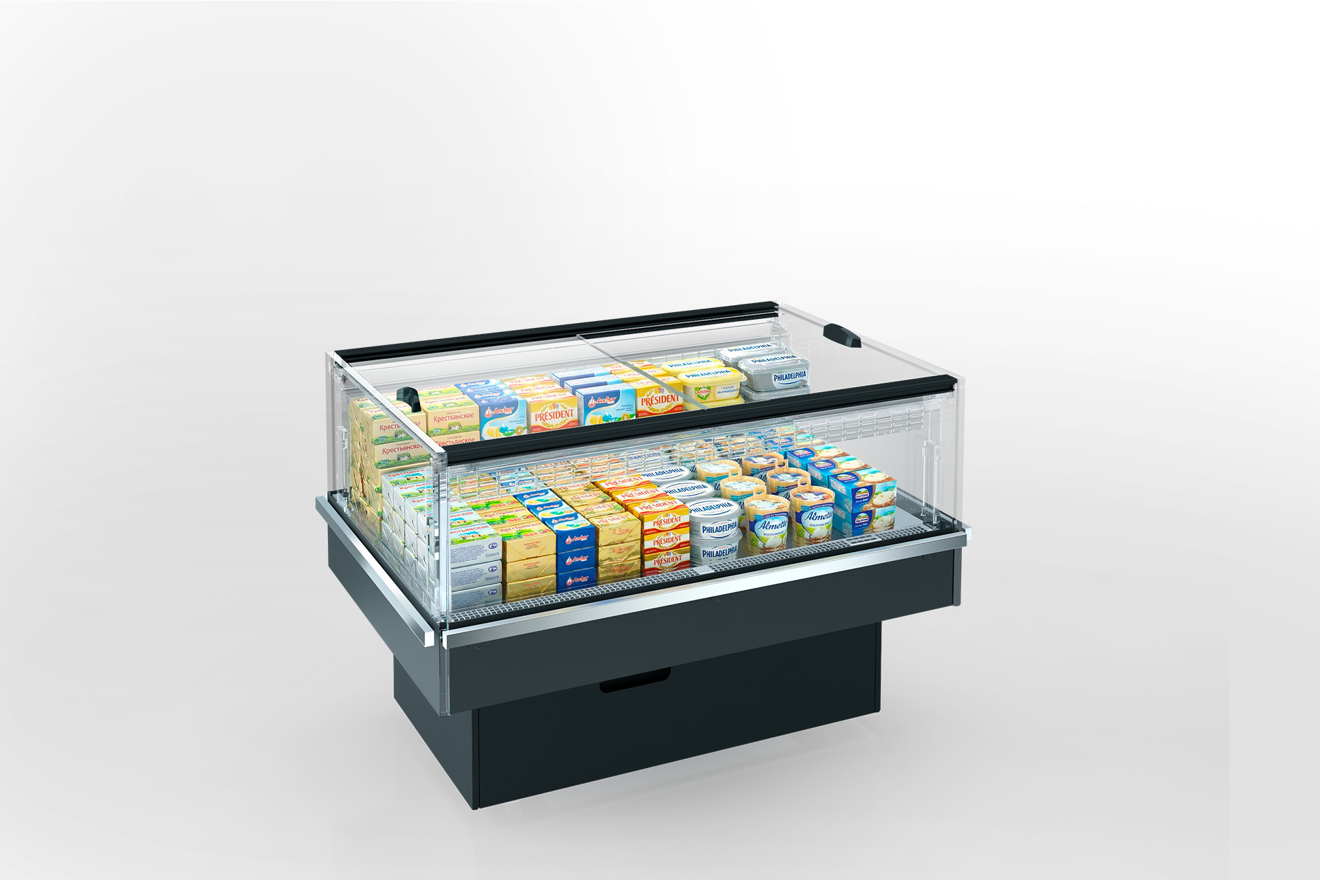 Präsentationsvitrinen Virginia AC 100 deli self 086-DLA (option)