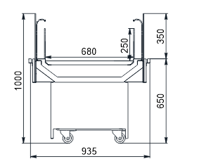 Промоціональні вітрини Virginia AC 100 deli self 100-DLA Промоціональні вітрини Virginia AC 100 deli self 100-DLA