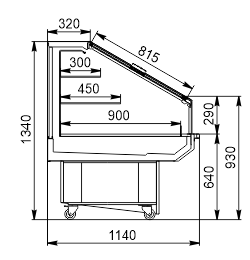 Promotional merchandisers Virginia AI 114 deli self 134-DLA (option)