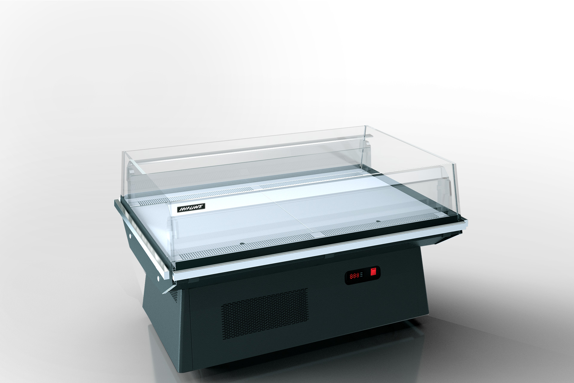 Präsentationsvitrinen Virginia AK 100 deli self 083-DLA ohne Abdeckung