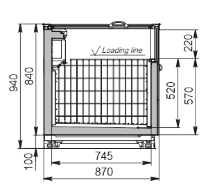 Frozen foods units Alaska 2 AH 087 LT С 094-SLA Frozen foods units Alaska 2 AH 087 LT С 094-SLA