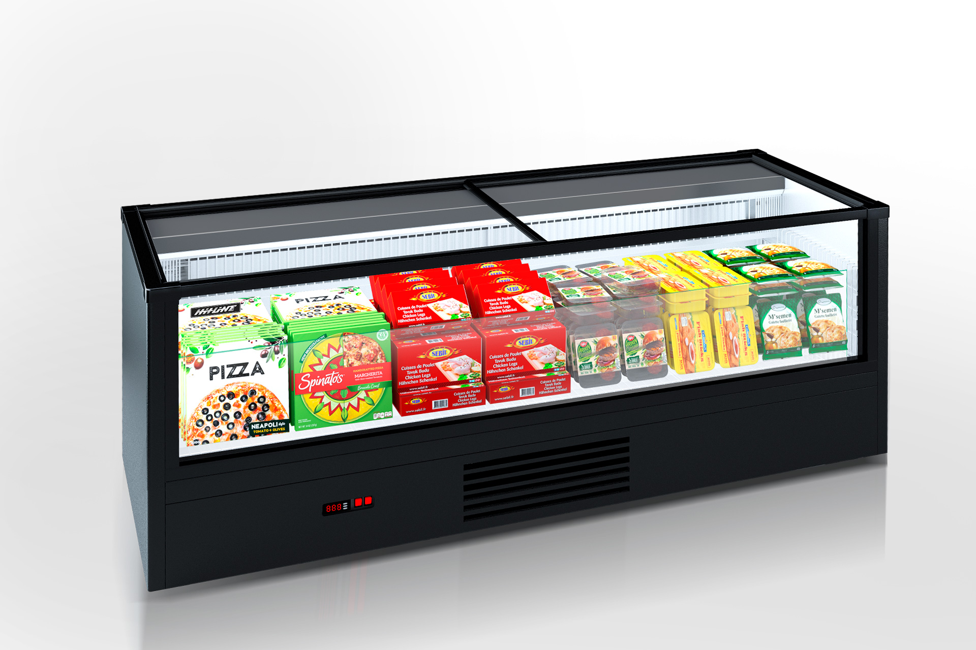 Витрины для замороженных продуктов Alaska AH 087 LT С 094-SLA