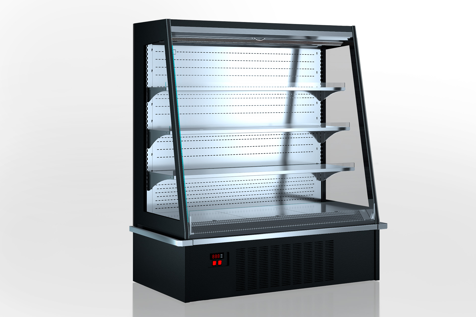 Холодильні напіввертикальні вітрини Indiana eco ASV 070 MT O 160-DLA/DLM