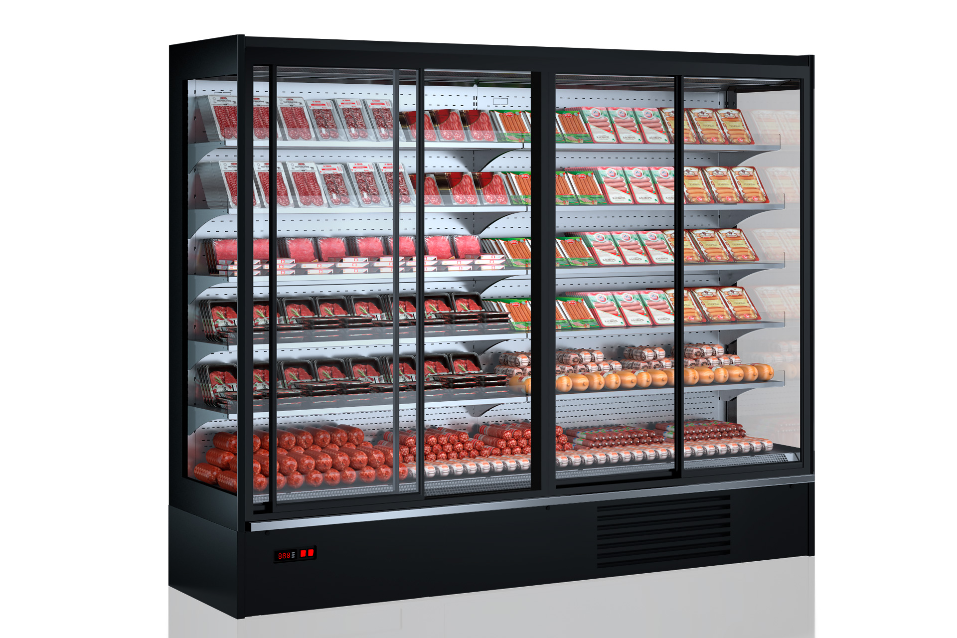 Refrigerated multideck cabinets Indiana medium AV 085 MT D 210-DLM