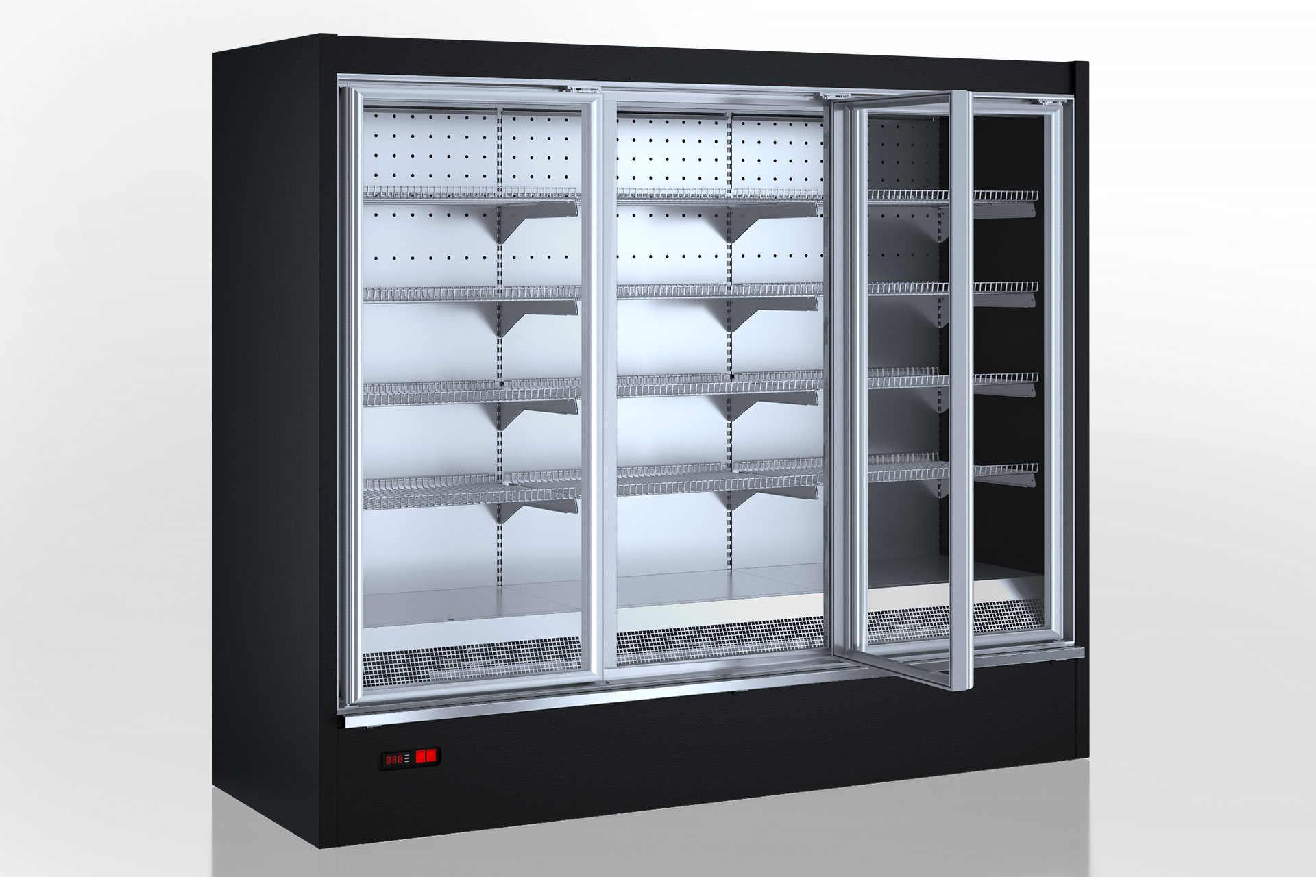Холодильные пристенные витрины Indiana medium AV 066 LT D 210-DLM/DLA