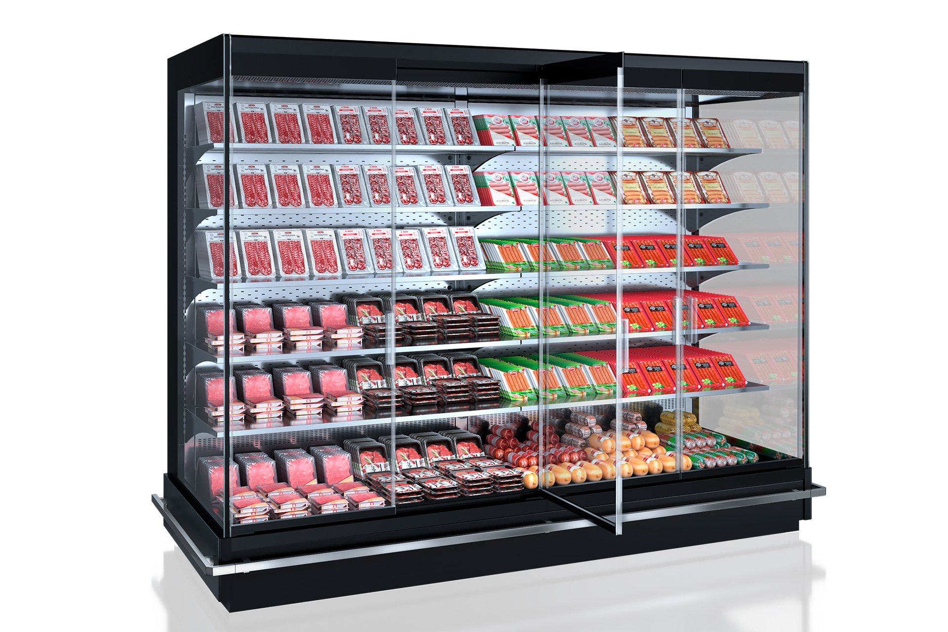 Refrigerated multideck cabinets Indiana MV 105 MT D 205-DLM