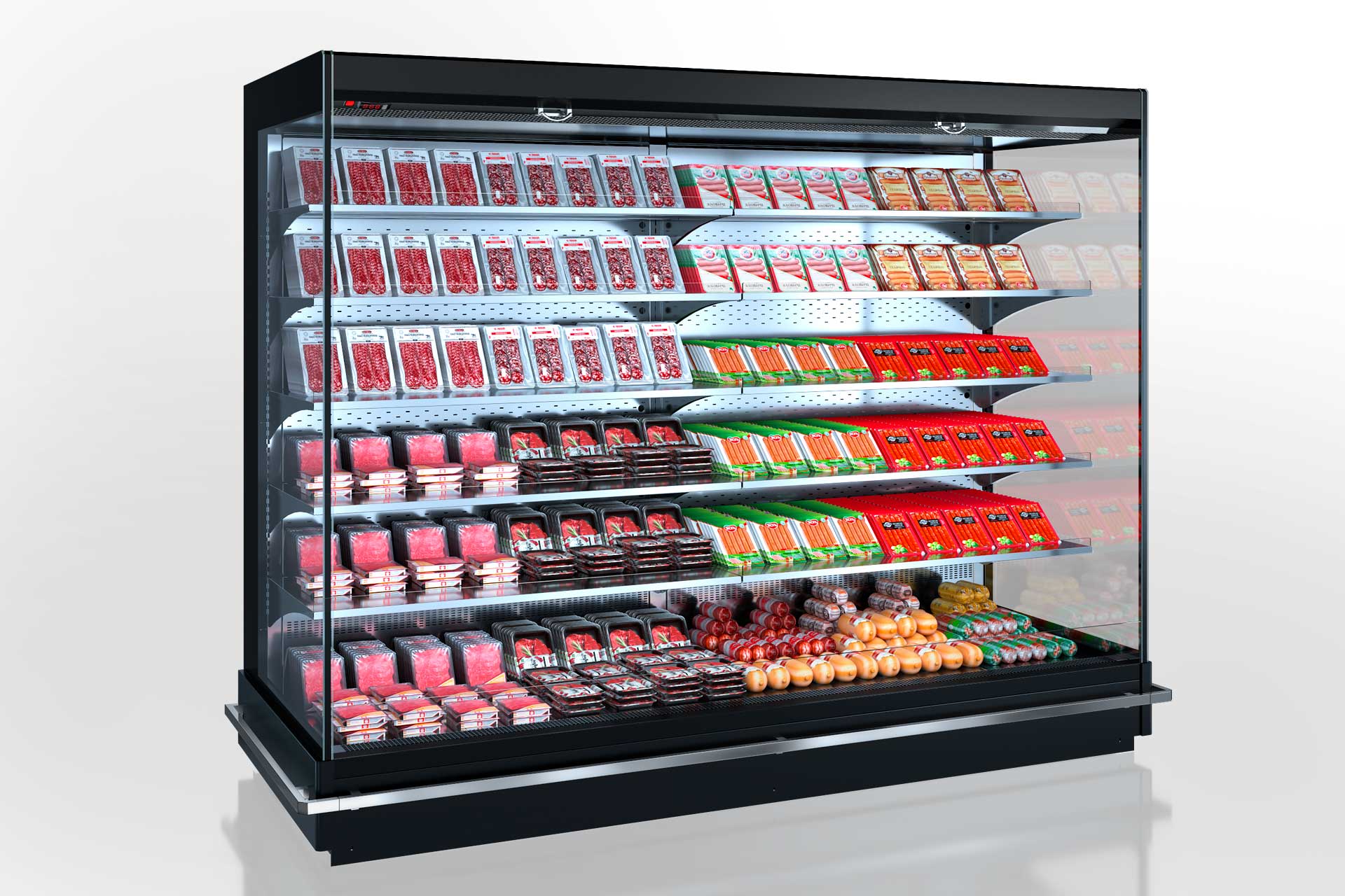 Refrigerated multideck cabinets Indiana MV 105 MT O 205-DLM