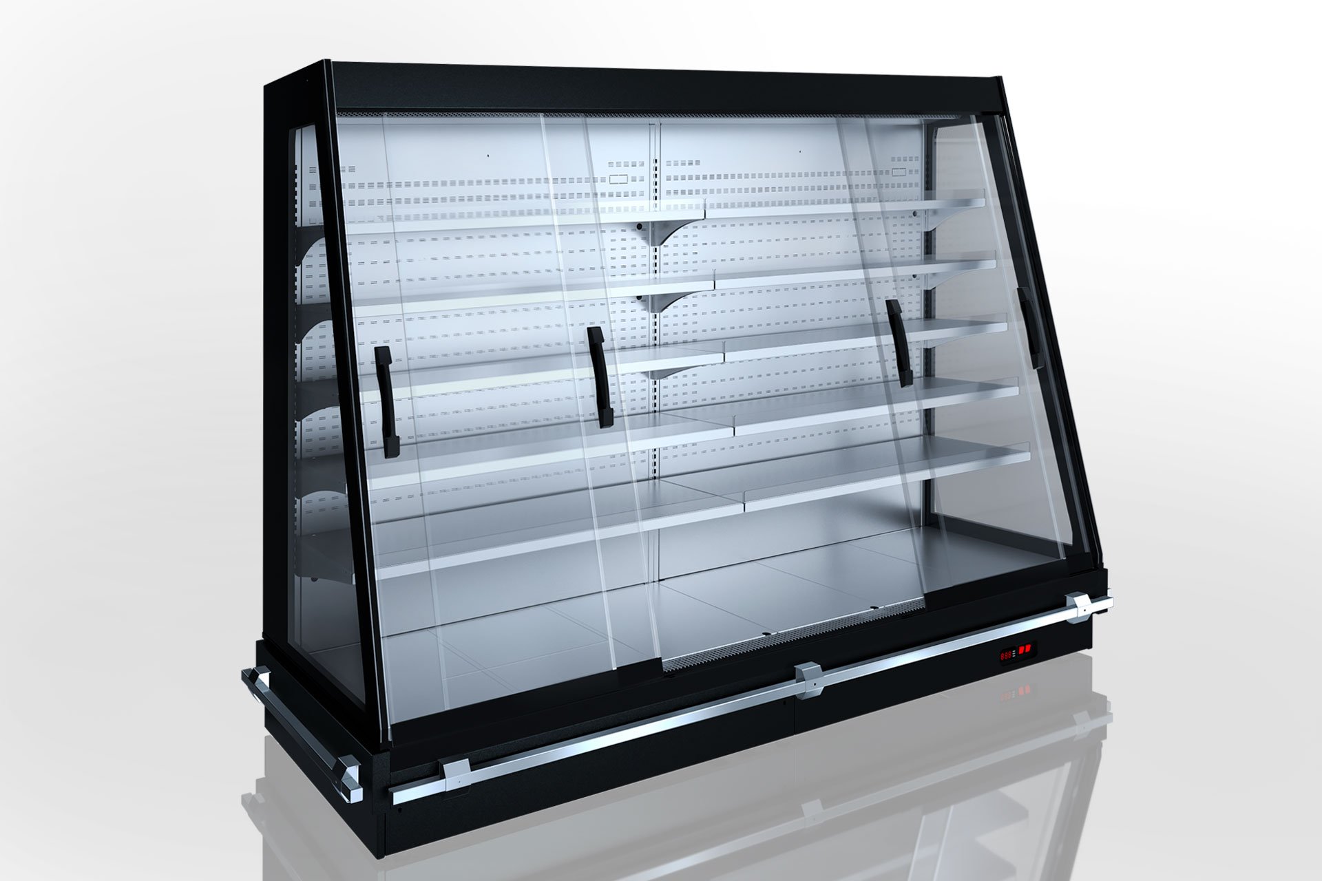 Холодильные полувертикальные витрины Louisiana eco MSV 095 MT D 200-DLM