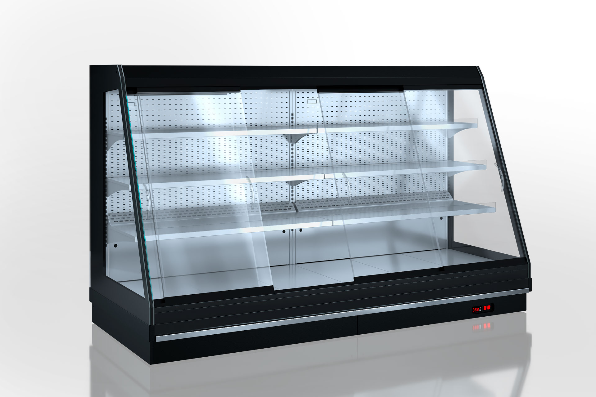 Холодильные полувертикальные витрины Louisiana eco MSV 105 MT D 160-DLM