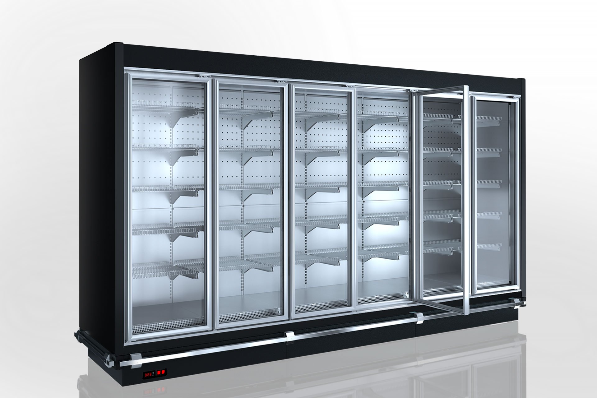 Холодильные пристенные витрины Louisiana MV 090 LT D 210/225-DLM