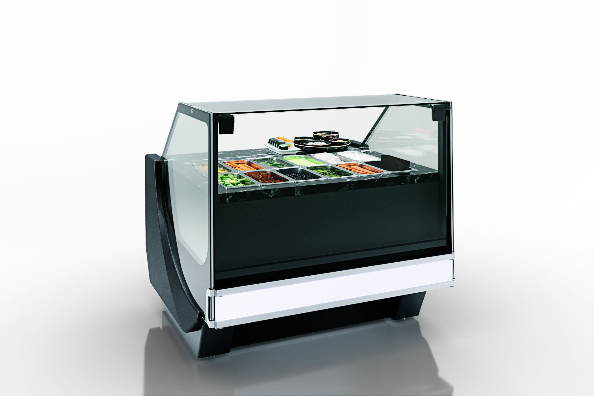 Refrigerated counters Missouri cold diamond MC 115 sushi PS 121-DBM/DBA