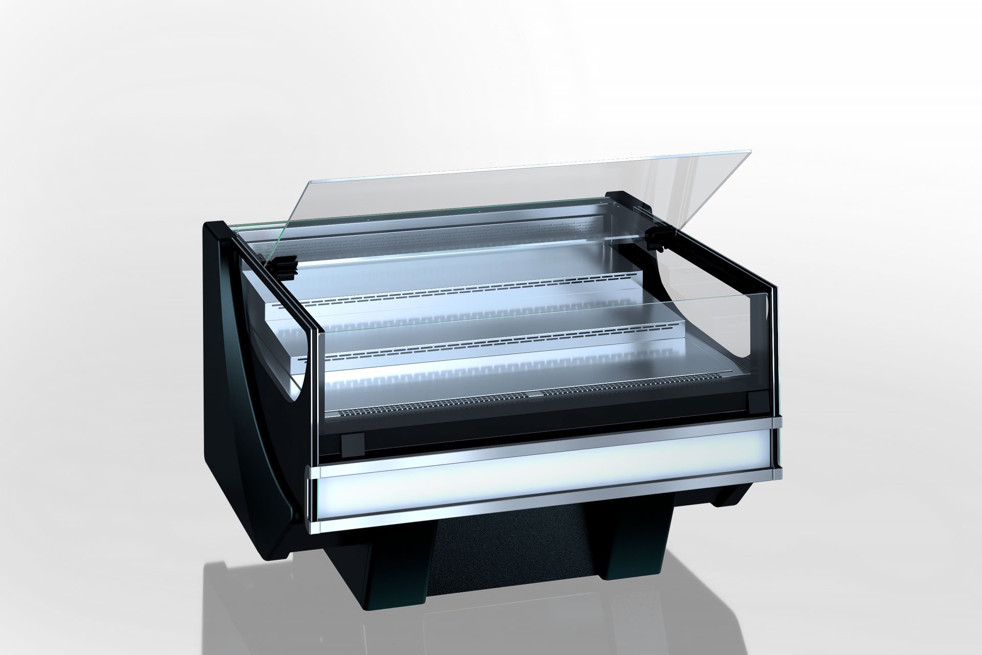 Refrigerated counters Missouri cold diamond MC 126 chocolate self 084-DLM/DLA