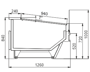 Витрина Missouri сold diamond NC 126 self 100