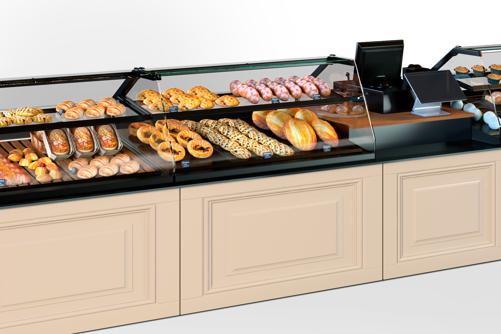 Нейтральна вітрина Missouri NK 084 bakery N2 OS 120
