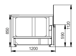 Вітрини Missouri NC 120 self 110 ES90