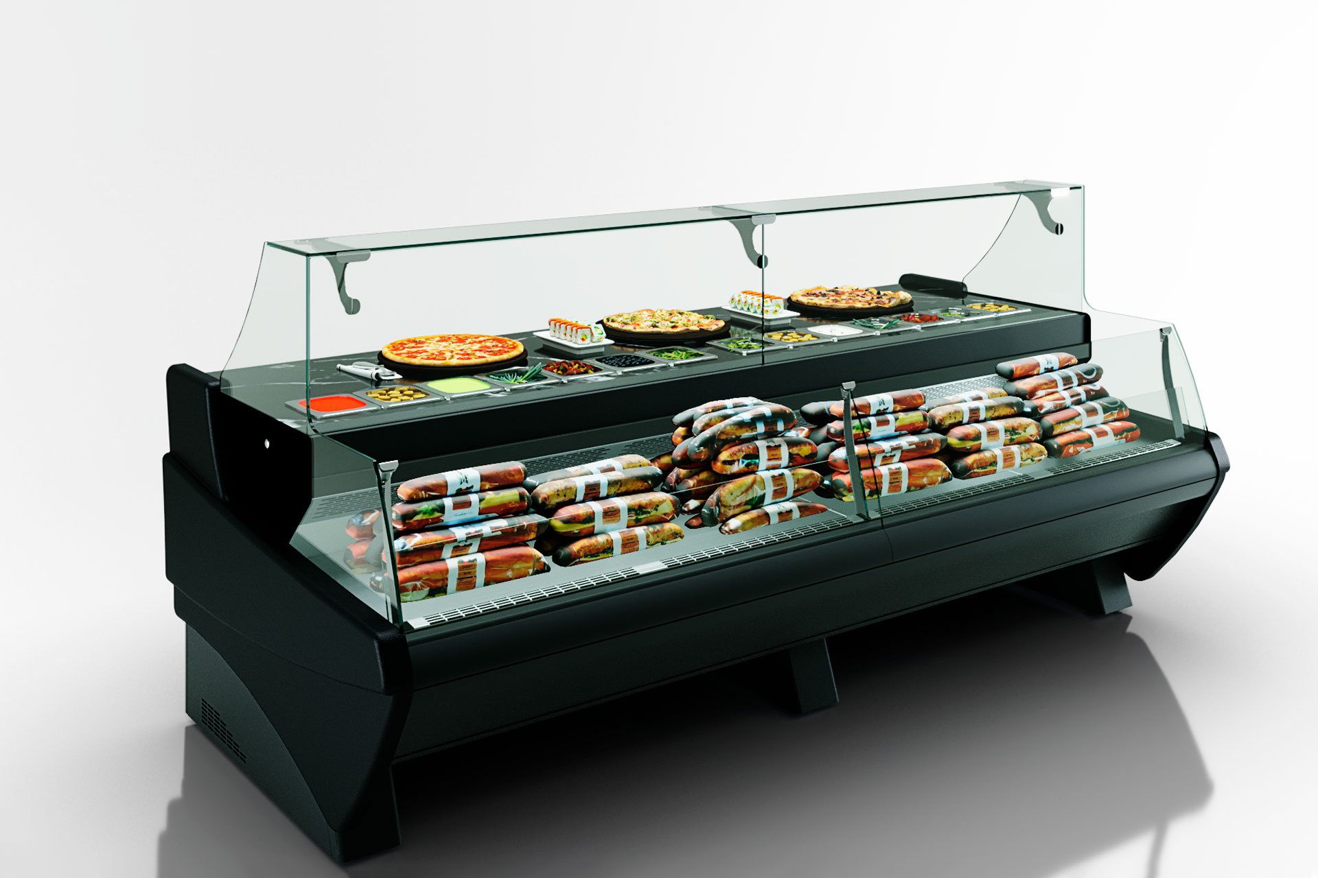 Counters Symphony luxe MG 120 sushi/pizza combi L/self 125-DBM
