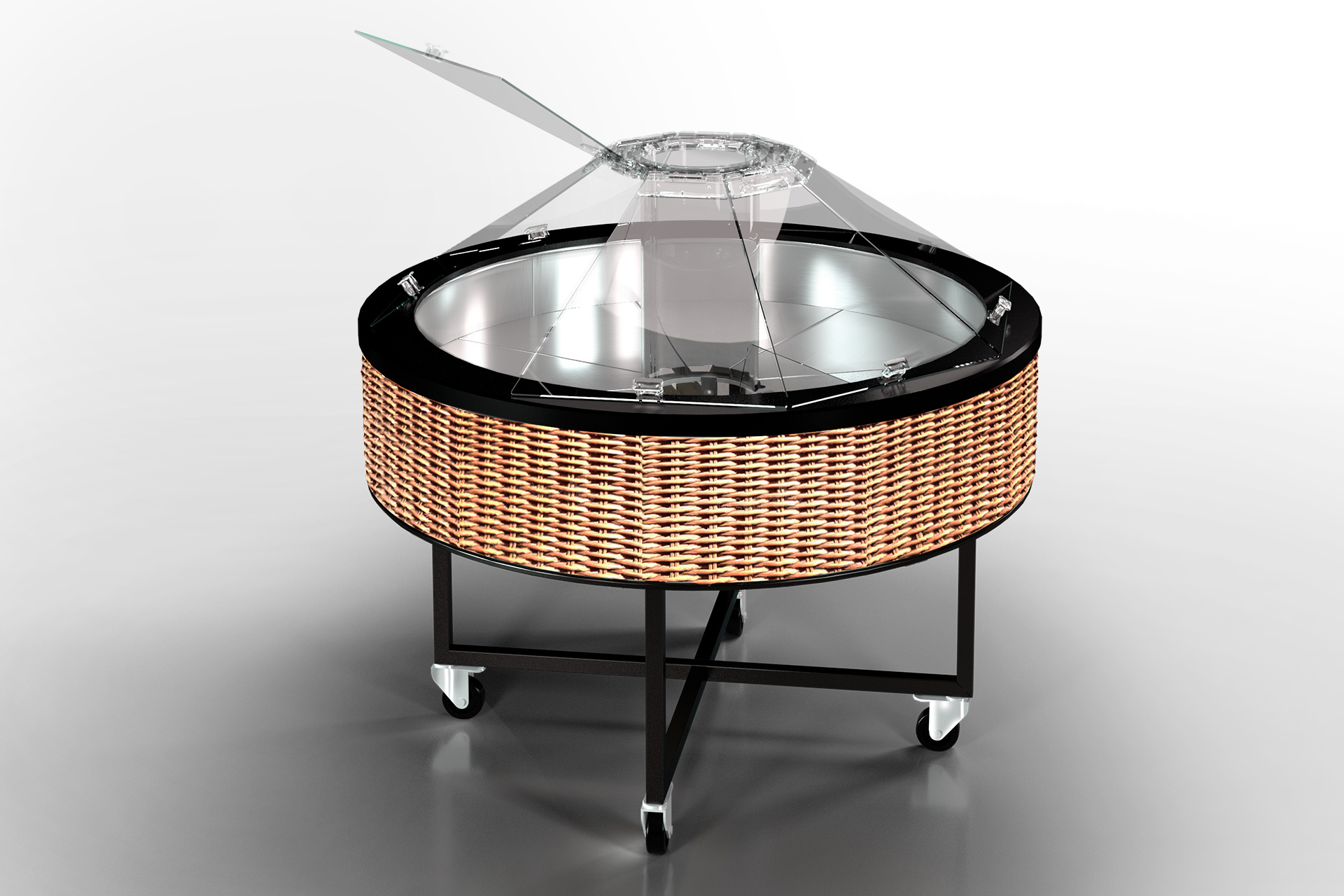 Нейтральна вітрина Virginia NI 122 bakery self 112