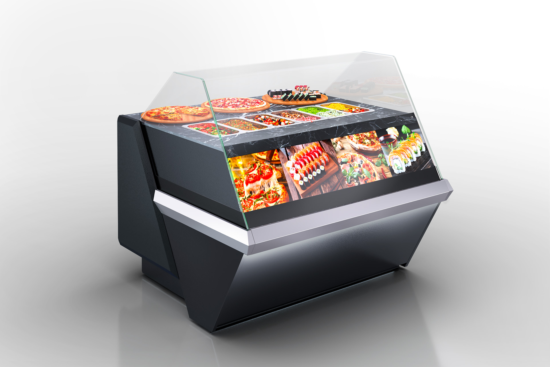 Refrigerated counters Missouri enigma MK 120 sushi/pizza OS 120-DBM