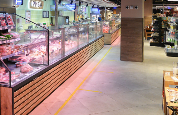 Витрины Missouri MC 120 deli PP 130-DBM, Missouri MC 120 cascade self 160-DLM