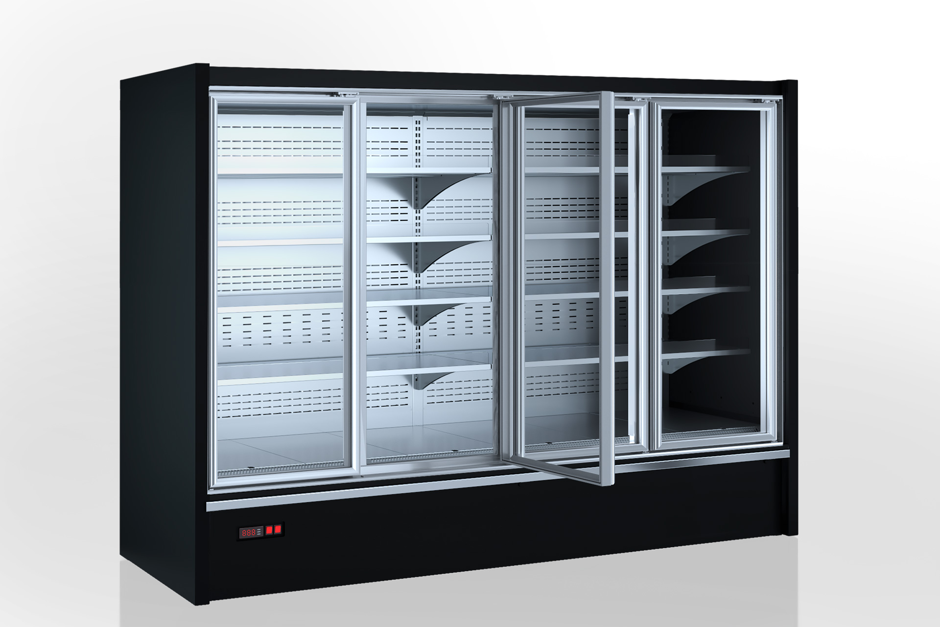 Semi-vertical cabinets Indiana eco medium ASV 070 MT D 170-DLM/DLA