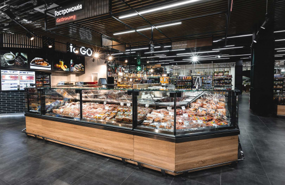 Витрины Missouri АC 120 deli PS 130-DBА, Missouri AC 120 deli PS 130-DBA-ES90