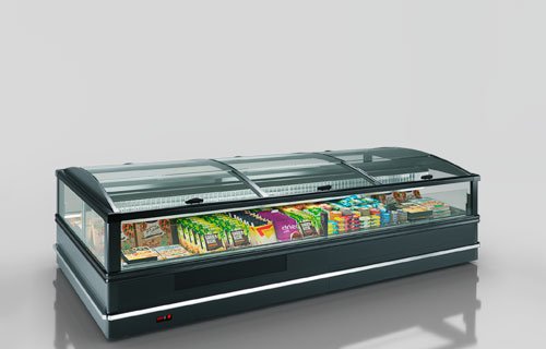 Horizontal Kühlvitrinen für Gefriergüter Yukon cube AH 160/200 LT C A