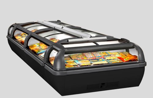 Horizontal Kühlvitrinen für Gefriergüter Cep AH 088 LT C A