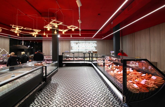 Витрины Missouri сold diamond MC 125 deli PS 130-DBM, промоциональная витрина Virginia AC 120 deli self 086-DLA, витрина для замороженных продуктов Alaska AH 100 LT C 094-DLA