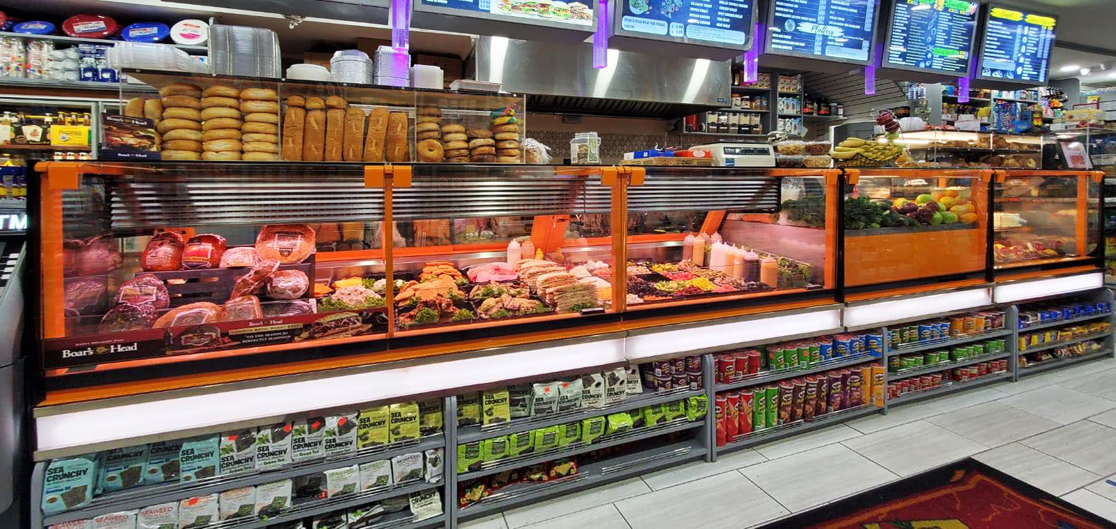 Specialized units for meat sales Missouri cold diamond MC 115 meat PS 121-SLM, сonfectionery counter Missouri cold diamond MC 115 patisserie PS 121-DLM