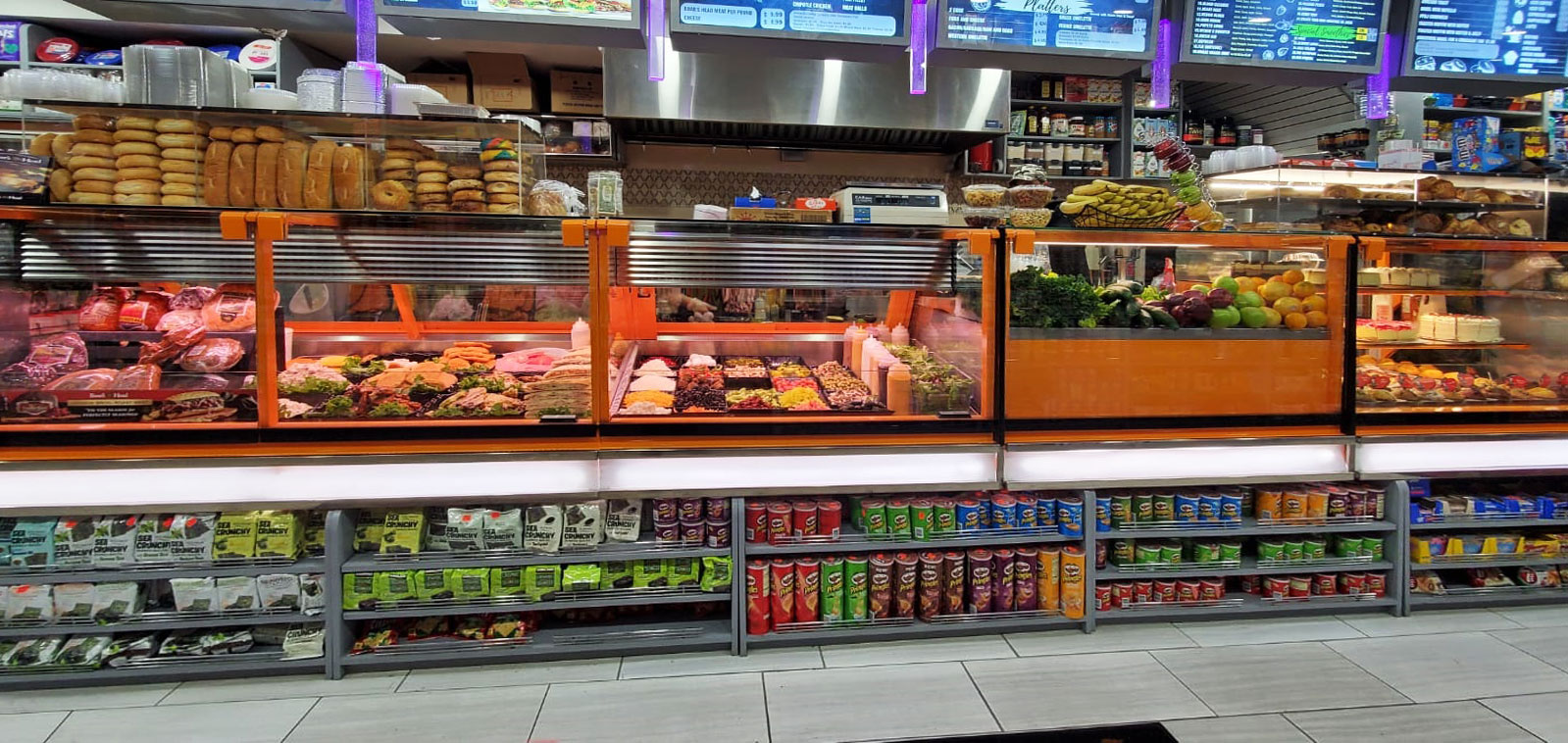 Specialized units for meat sales Missouri cold diamond MC 115 meat PS 121-SLM, сonfectionery counter Missouri cold diamond MC 115 patisserie PS 121-DLM