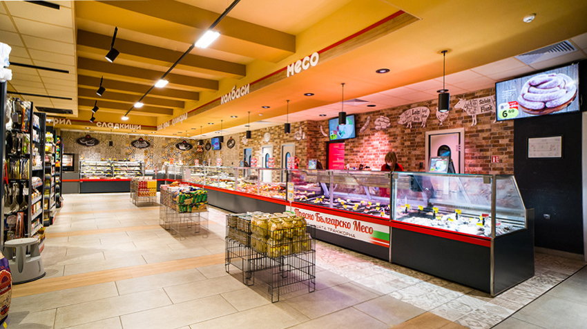 Specialized counters for fish and seafood sales Missouri MC 120 fish PS 130-SPLM, Specialized units for meat sales Missouri MC 120 MEAT PS, Counters Missouri MC 120 DELI PS