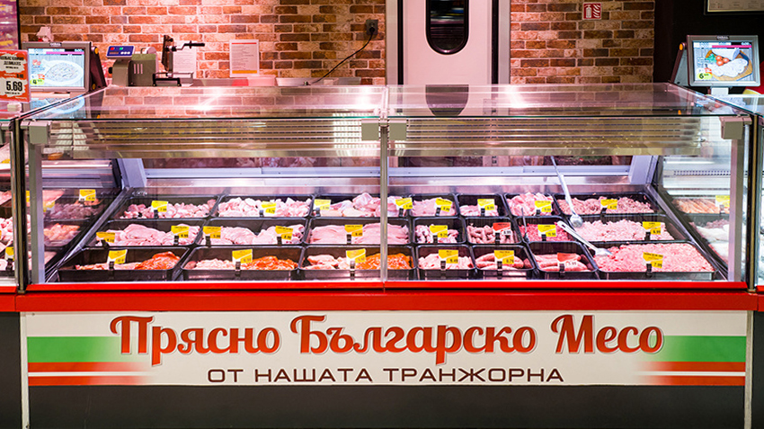 Специализированные витрины для продажи мяса Missouri MC 120 MEAT PS