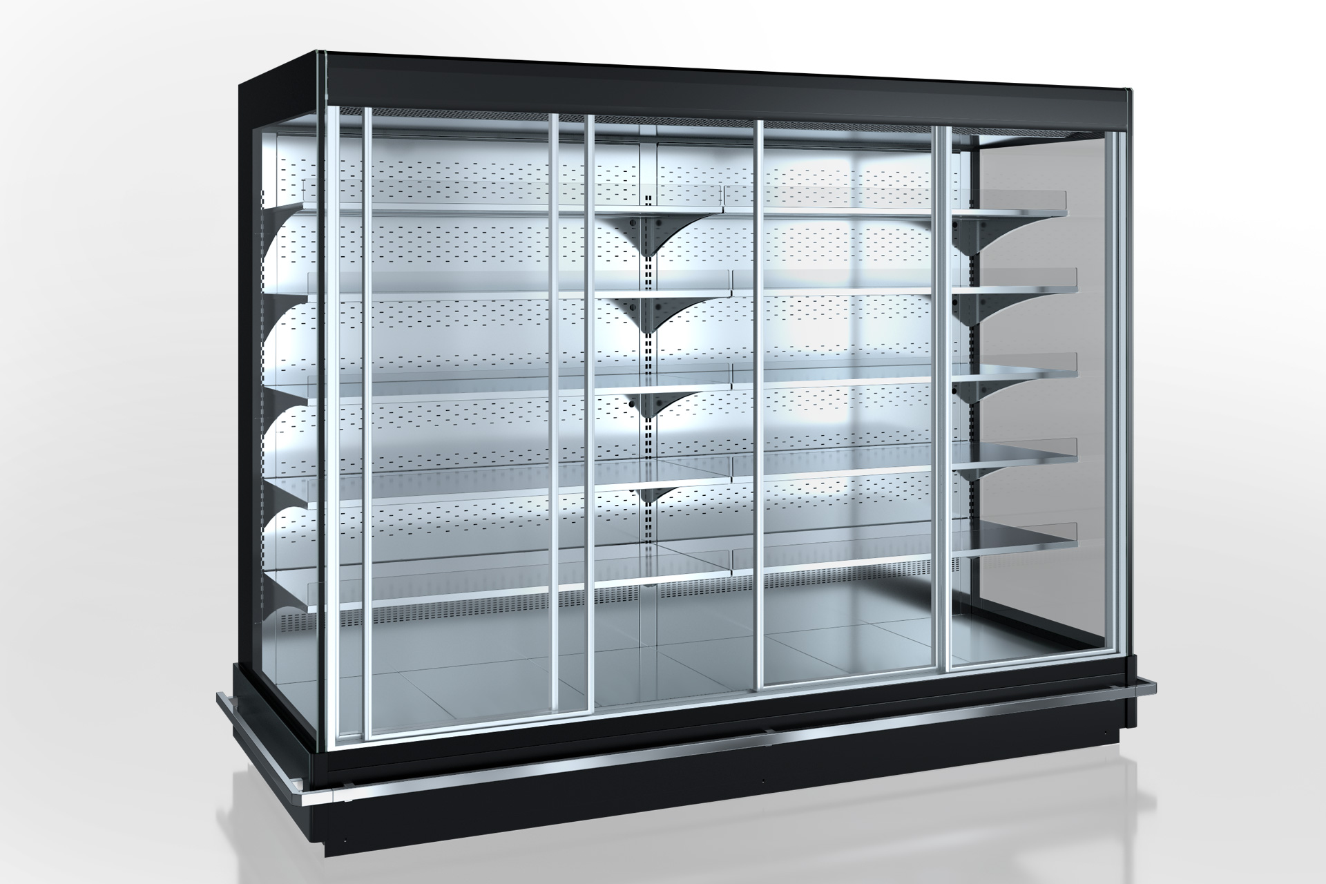 Холодильные пристенные витрины Louisiana 2 MV 105 MT D 205-DLM