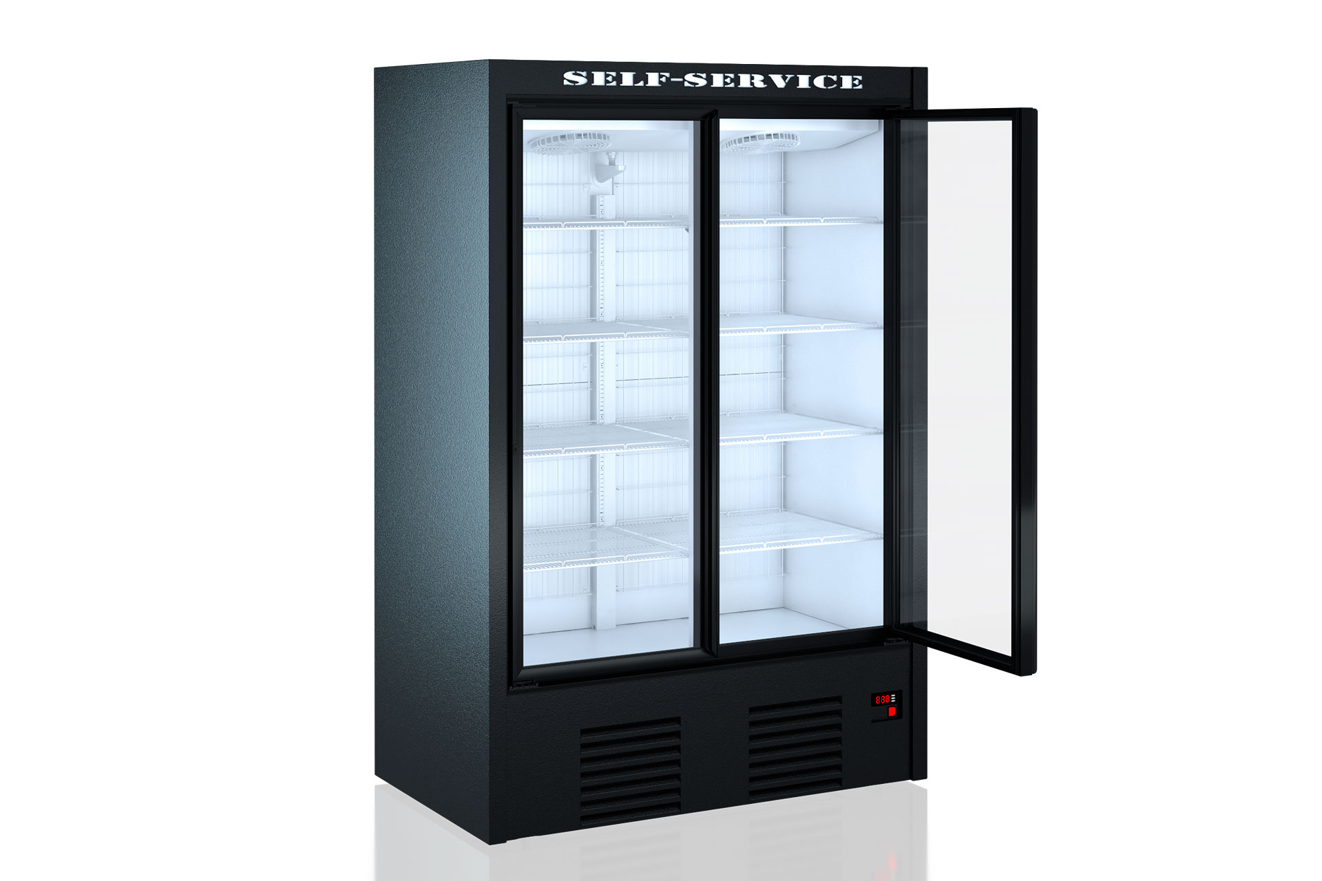 Холодильные шкафы Kansas A2 SG 080 LT 2HD 205-D1200A-137
