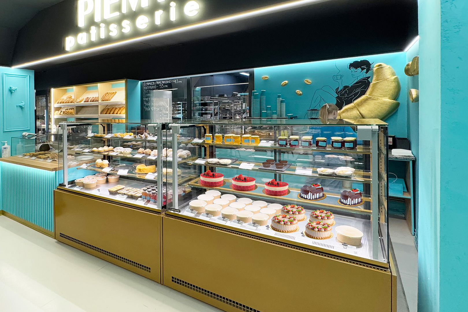 Кондитерські вітрини Dakota AC 081 patisserie PS 150-DLA, кондитерська PIEMY