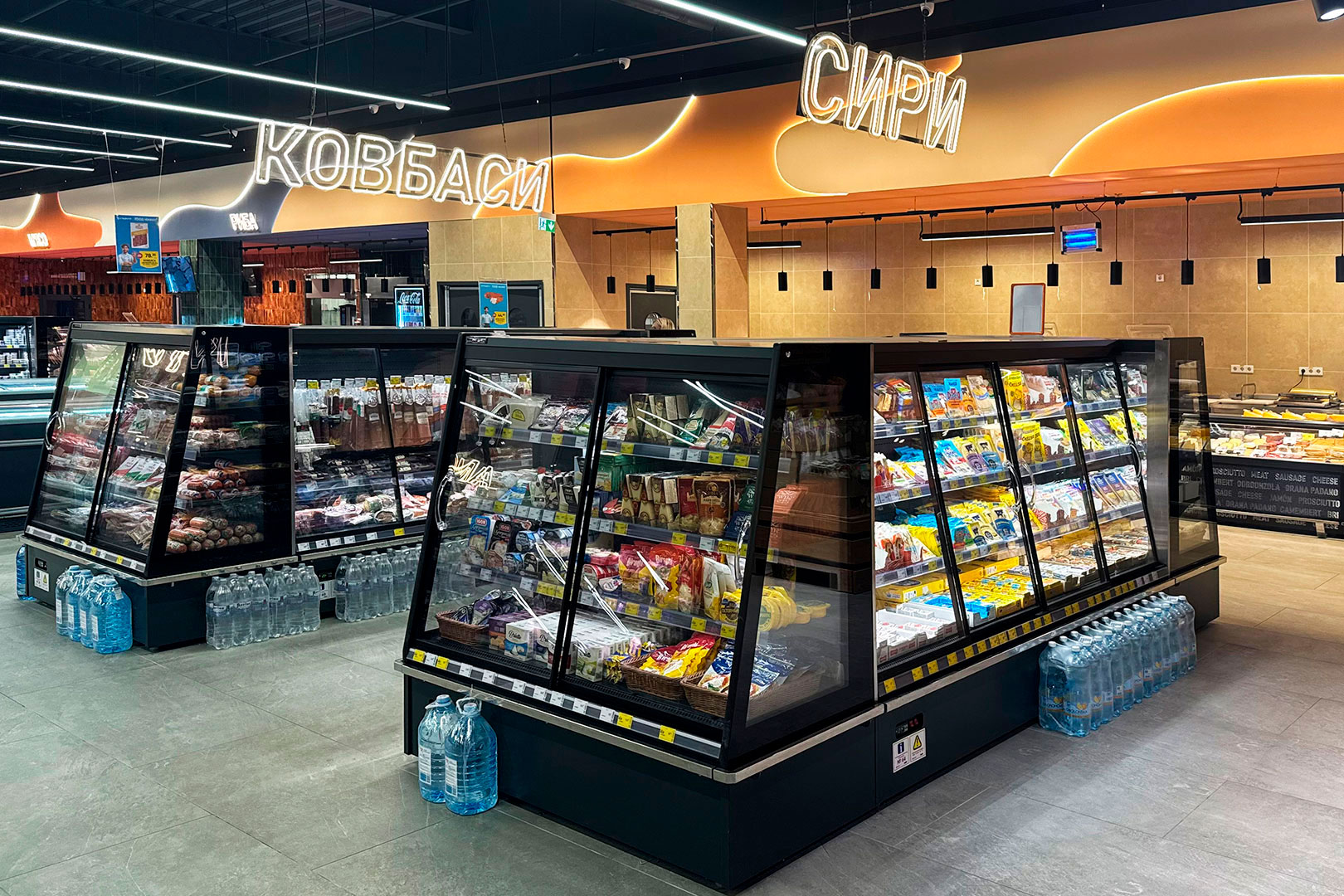 Semi-vertical cabinets Indiana eco ASV 070 MT D 160-DLM, Food Market supermarket, Vinnytsia Semi-vertical cabinets Indiana eco ASV 070 MT D 160-DLM, Food Market supermarket, Vinnytsia