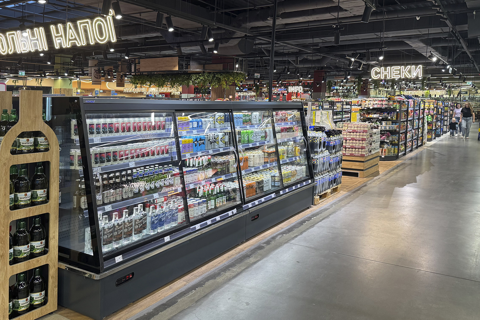 Semi-vertical cabinets Indiana eco ASV 070 MT D 160-DLM, Food Market supermarket, Vinnytsia Semi-vertical cabinets Indiana eco ASV 070 MT D 160-DLM, Food Market supermarket, Vinnytsia