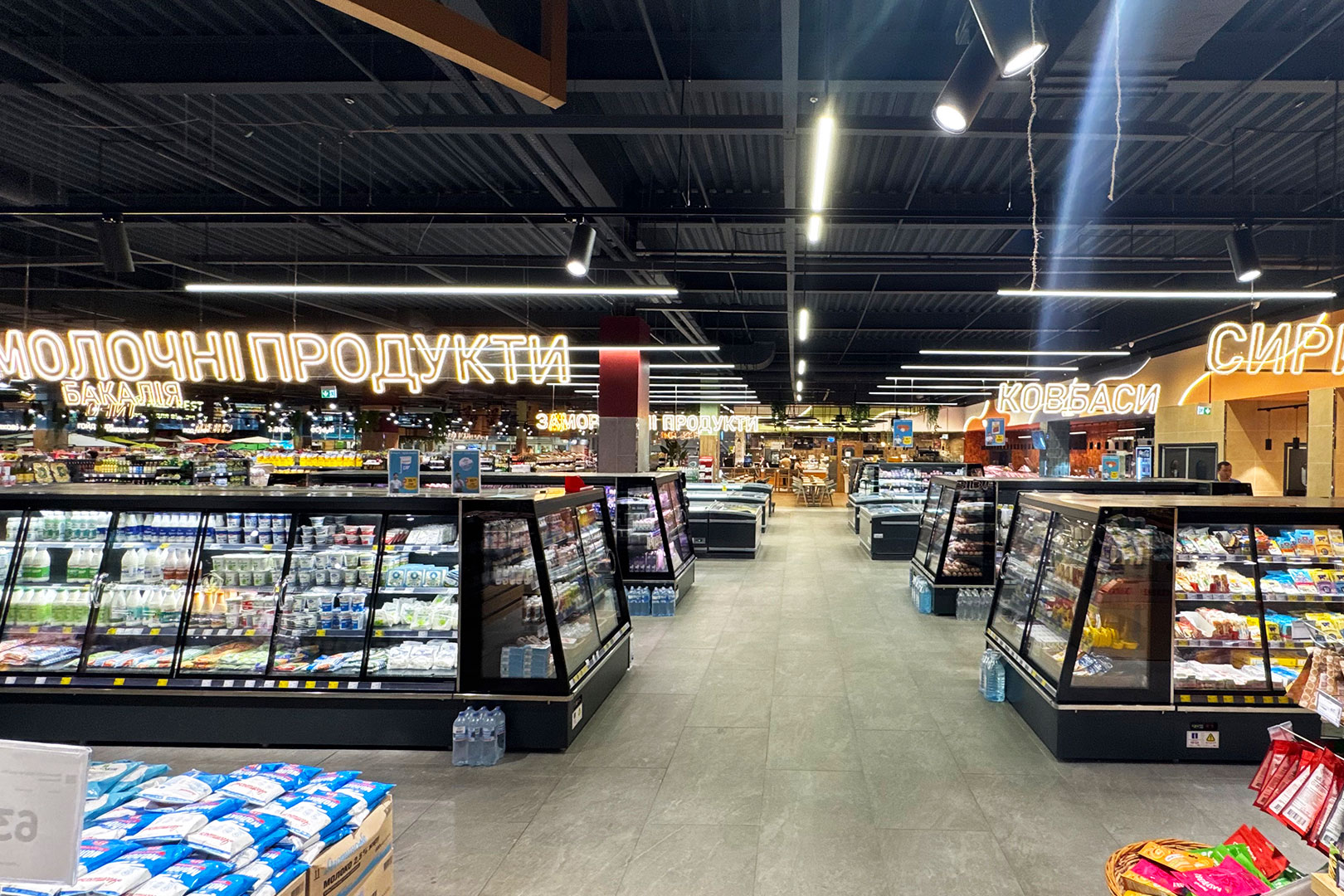 Semi-vertical cabinets Indiana eco ASV 070 MT D 160-DLM, Food Market supermarket, Vinnytsia Semi-vertical cabinets Indiana eco ASV 070 MT D 160-DLM, Food Market supermarket, Vinnytsia