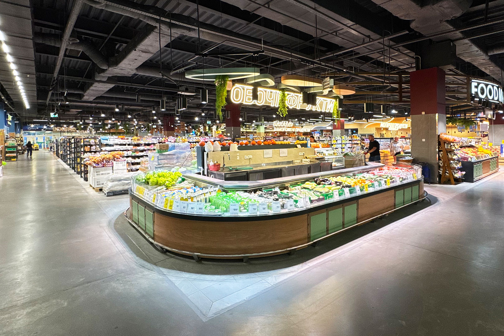 Refrigerated counters Missouri MC 120 deli self 086-DLM, Food Market supermarket, Vinnytsia Refrigerated counters Missouri MC 120 deli self 086-DLM, Food Market supermarket, Vinnytsia